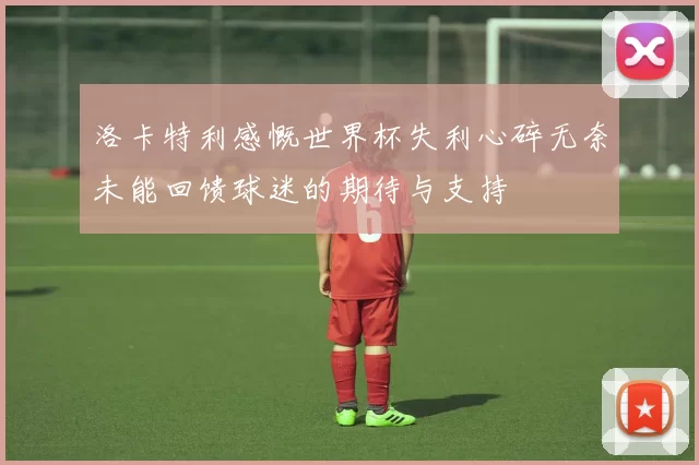 洛卡特利感慨世界杯失利心碎无奈未能回馈球迷的期待与支持